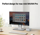 JESWO 6-in-1 USB-C Dock for Mac mini M4 (M601)