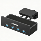 JESWO Aluminum 4-Port Clamp USB 3.0 Hub (A401)